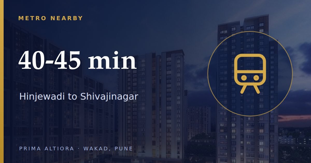 How Metro Line 3 could change living in Wakad